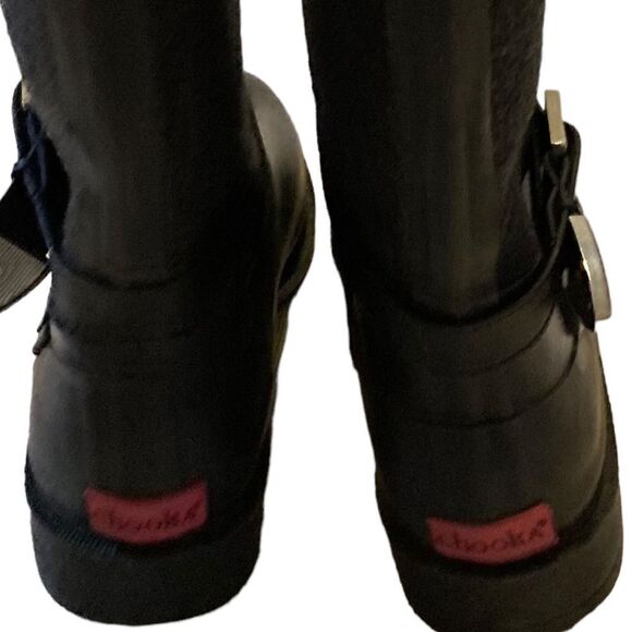 Chooka Black Rain Boots Size 9 - Picture 6 of 8